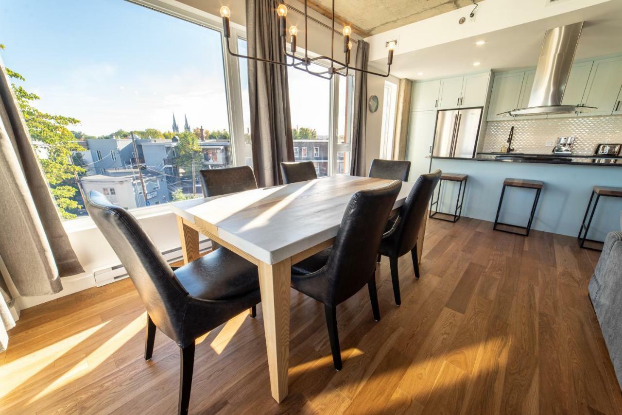 Aux Havres Urbains - Le Penthouse De La 3Ieme Avenue Apartment Quebec City Exterior photo