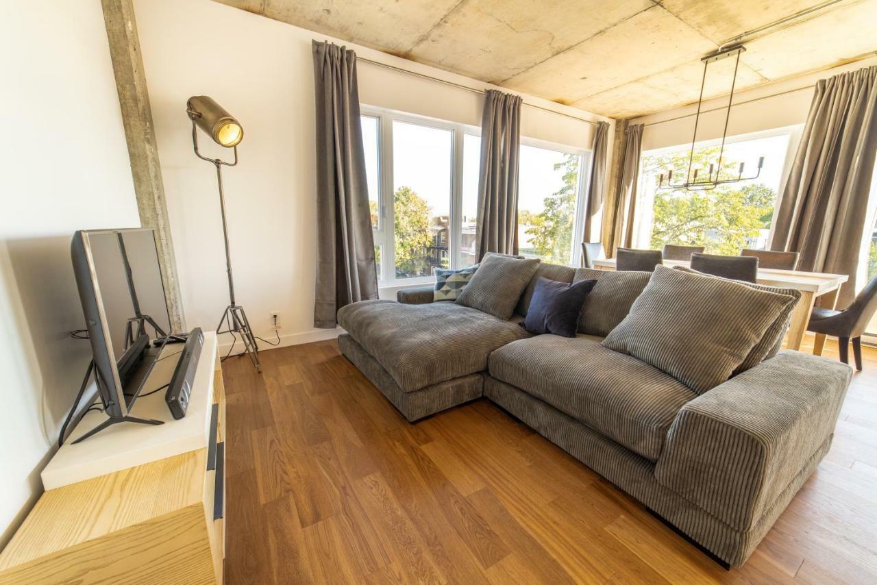 Aux Havres Urbains - Le Penthouse De La 3Ieme Avenue Apartment Quebec City Exterior photo